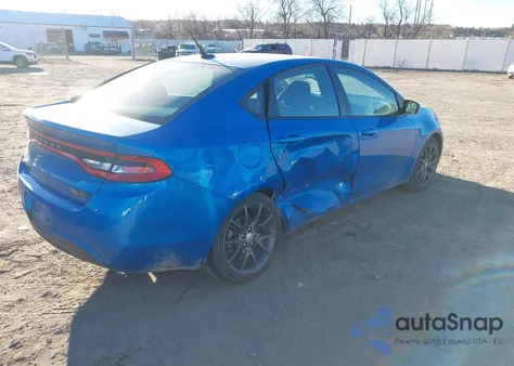 2015 Dodge Dart Se z USA, uszkodzony, nr VIN 1C3CDFAA3FD368903